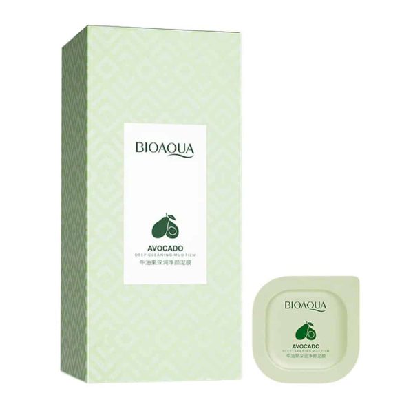 BIOAQUA Avocado Mud Mask for Cleansing – 8pcs