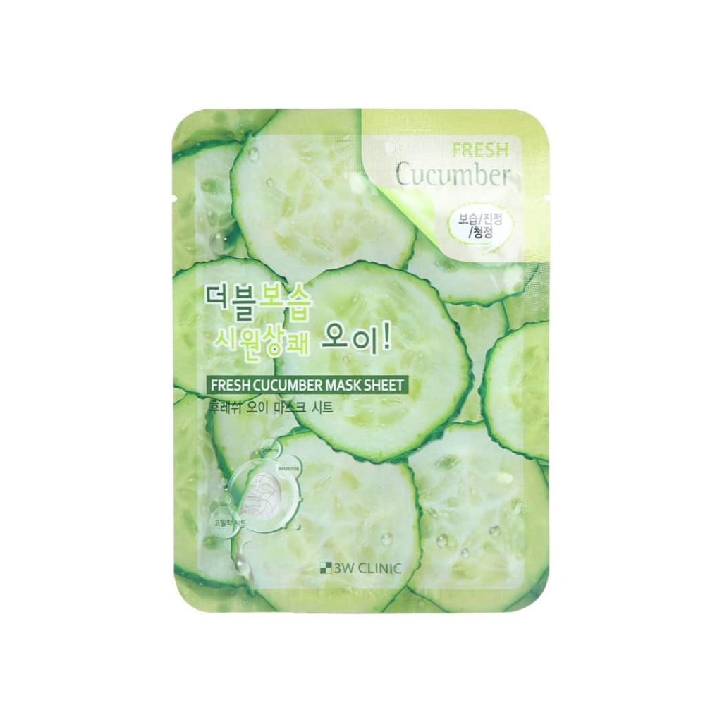 3W Clinic Fresh Cucumber Sheet Mask