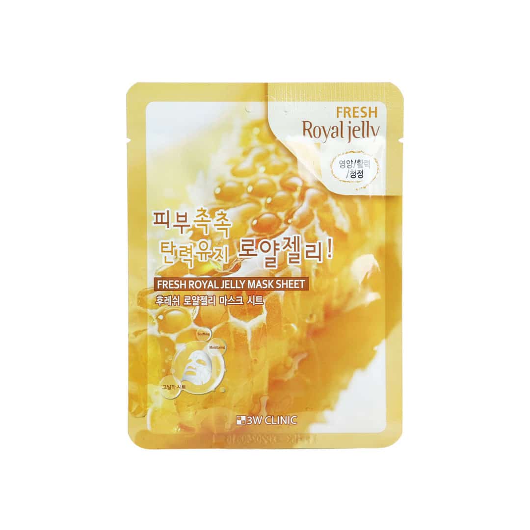 3W Clinic Fresh Royal Jelly Sheet Mask 3W Clinic Fresh Royal Jelly Sheet Mask