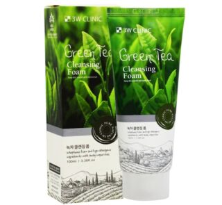 3W Clinic Green Tea Foam Cleansing – 100ml