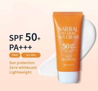 3W Clinic Natural Vita-Moist Sun Cream 70ml