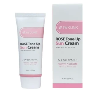 3W Clinic Rose Tone-Up Sun Cream 70ml