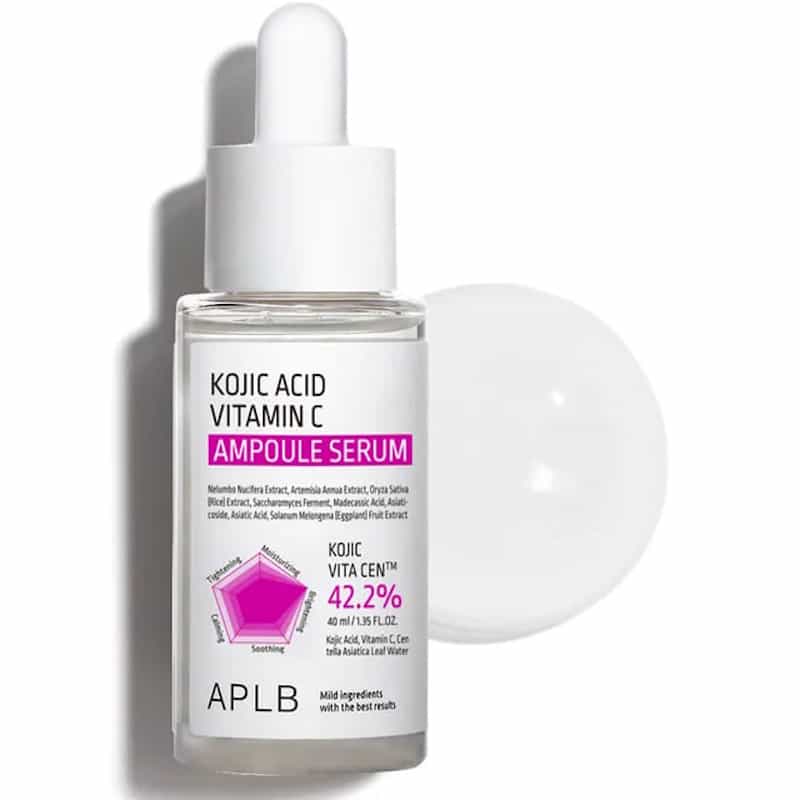 APLB Kojic Acid Vitamin C Ampoule Serum 40ml APLB Kojic Acid Vitamin C Ampoule Serum 40ml