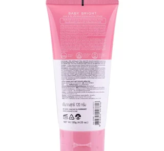 Baby Bright AHA & Gluta Whitening Facial Foam 120g