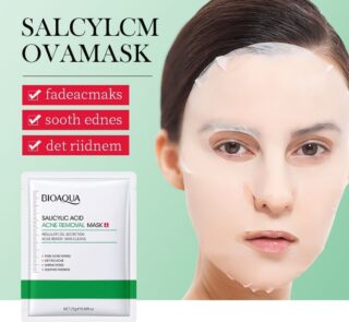 Bioaqua Salicylic Acid Acne Removal Sheet Mask – 25g
