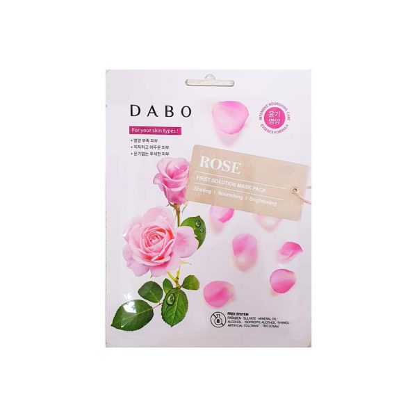 DABO Rose Sheet Mask