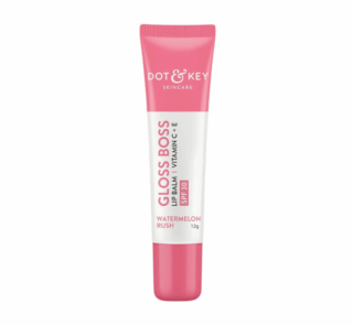 Dot and Key Gloss Boss Vitamin C + E Lip Balm with SPF 30 – Watermelon Rush