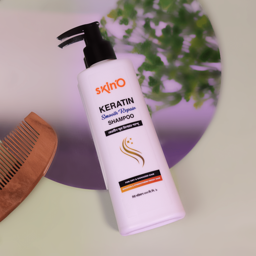 SkinO Keratin Smooth Repair Shampoo 200ml