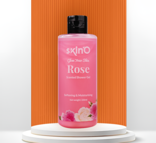 SkinO Rose Scented Shower Gel 220ml