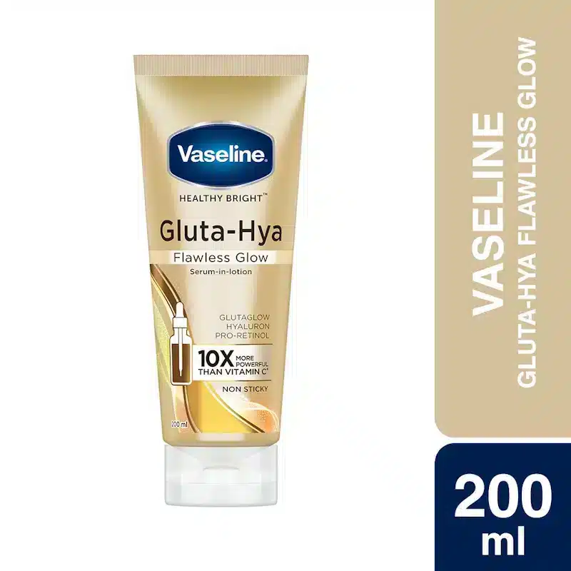 Vaseline Gluta Hya Flawless Glow Serum in Lotion 200ml Vaseline Gluta Hya Flawless Glow Serum in Lotion 200ml