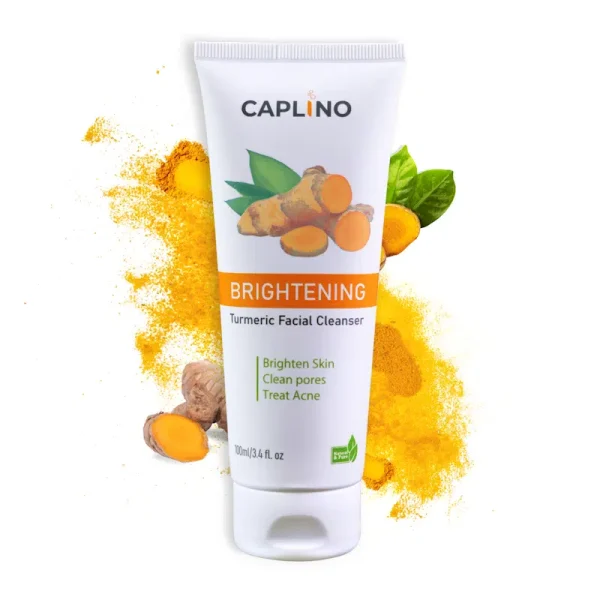 Caplino Brightening Turmeric Facial Cleanser – 100ml