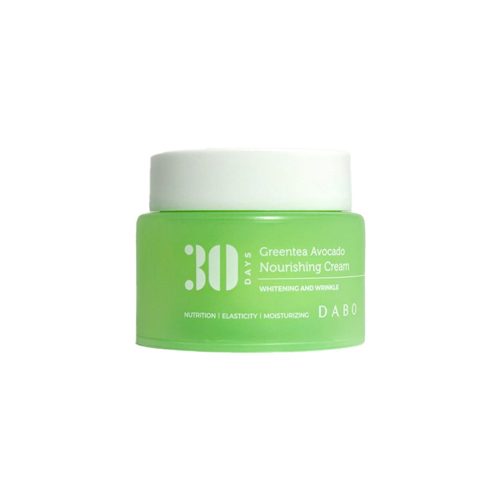 Dabo 30 Days Green Tea Avocado Nourishing Cream 100ml