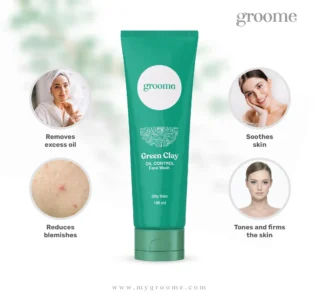 Groome Green Clay Face Wash
