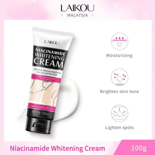Laikou Niacinamide Whitening Cream Lighten Spots – 100g