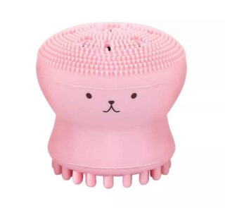 Laikou Octopus Silicone Face Cleansing Brush – Pink