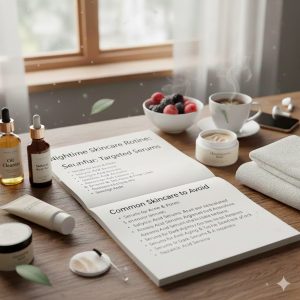 রাতে স্কিন কেয়ার করার পদ্ধতি: সম্পূর্ণ গাইড