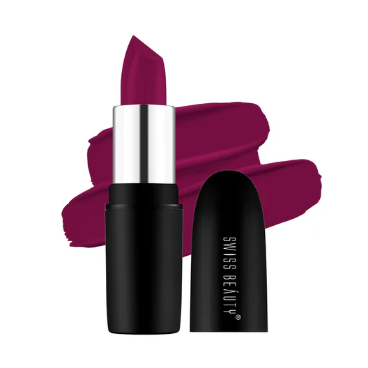 Swiss Beauty Pure Matte Lipstick Berry 212