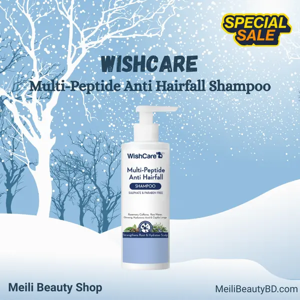 WishCare Multi-Peptide Anti Hairfall Shampoo 250ml