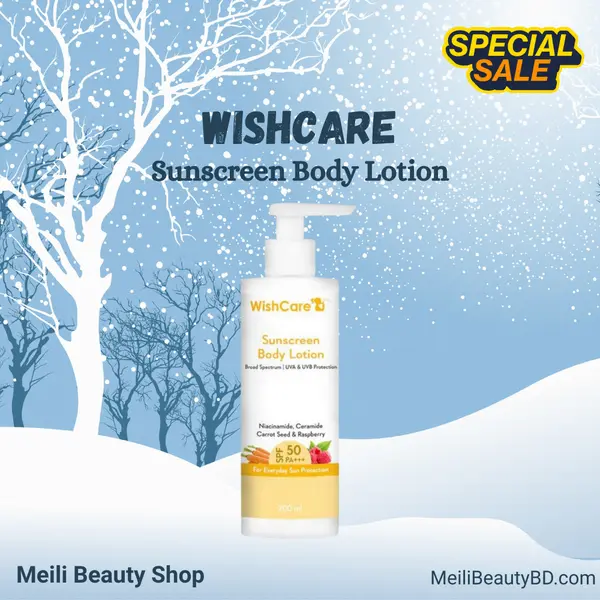 WishCare Sunscreen Body Lotion SPF50 PA+++