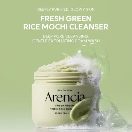Arencia Rice Mochi Cleanser Green Fresh 120g