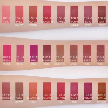 Beauty Glazed Matte Liquide Lipstick Shades