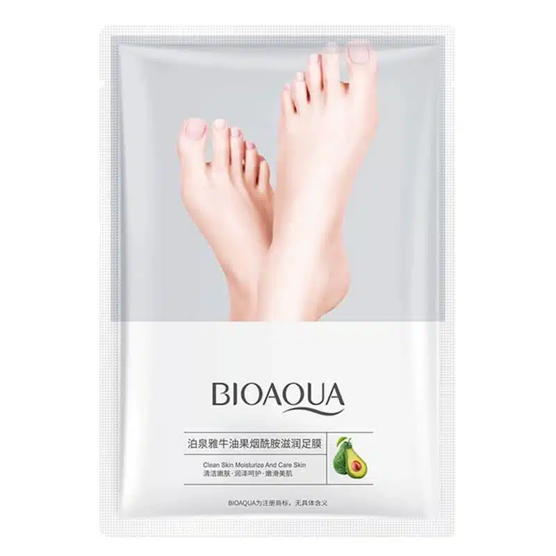 Bioaqua-Foot-Mask.webp Bioaqua Avocado Moisturizing Foot Mask 1 Pair - Image 1
