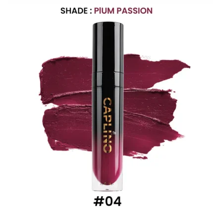 CAPLINO Liquid Matte Lipstick – Plum Passion 04