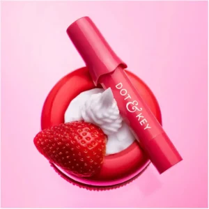 Dot Key Meltie Lip Balm SPF 50 Strawberry Glaze