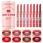 Handaiyan Velvet Matte Lipstick Set Just a Kiss 8 Pcs Set Shades
