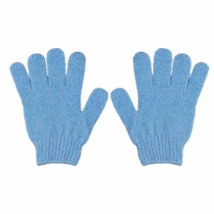 SKINLOGIC Exfoliating Body Gloves 1 Pair Blue