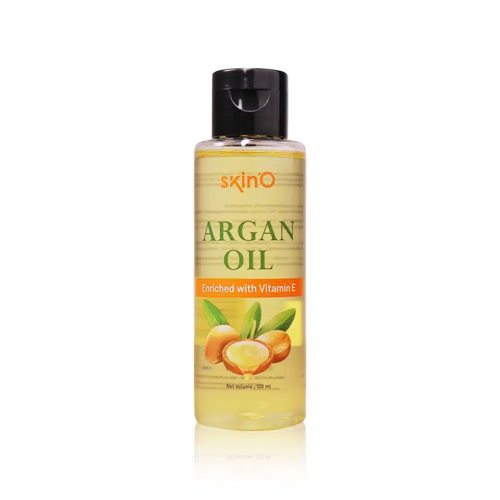 SkinO-Argan-Oil.webp SkinO Argan Oil Enriched with Vitamin E 100ml - Image 1