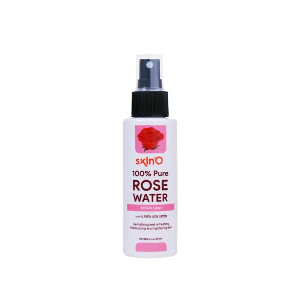 SkinO-Pure-Rose-Water.webp SkinO Pure Rose Water 100% 100ml - Image 1
