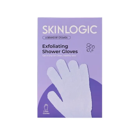 Skinlogic Exfoliating Body Gloves 1 Pair Purple