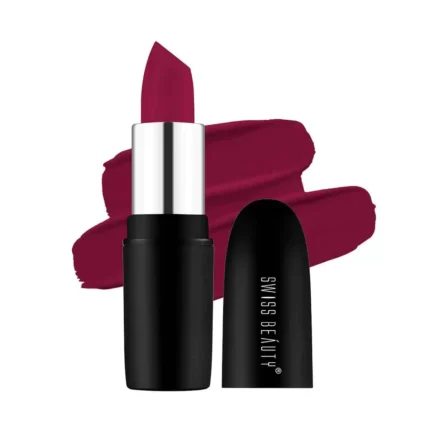Swiss Beauty Pure Matte Lipstick Raspberry 207