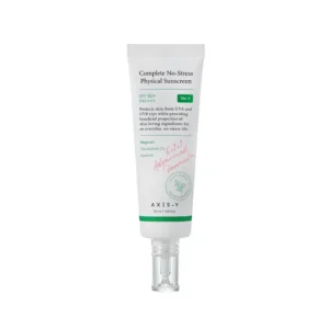 axis y complete no stress physical sunscreen 50ml