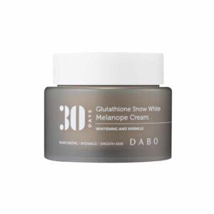 dabo 30 days glutathione snow white melanope cream 100 ml