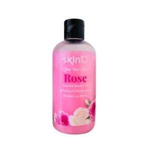 skino rose scented shower gel